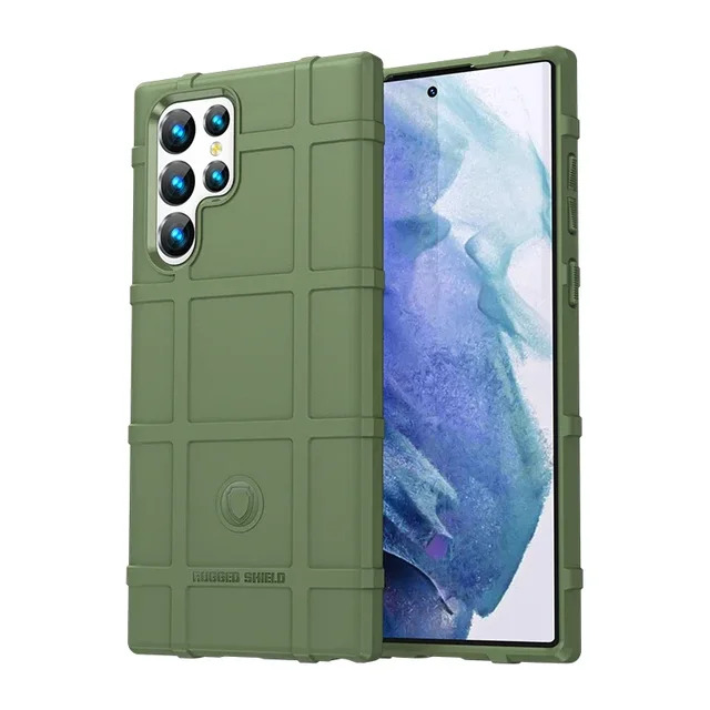 Armored Protective Phone Case For Samsung Galaxy Green